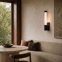 Bremen Single LED Vanity Wall Light Bronze - BREMEN WB1-BZ3C