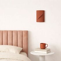 Calro Gypsum Indoor Wall Light Terracotta - CALRO WB-OG