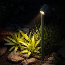 Clovis 24V MR16 Exterior Post Spike Light Green - CLOVIS PT-GN24