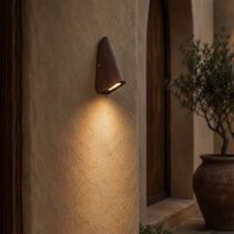 Elgin 24V Exterior Step Wall Light Corten - ELGIN ST-RST324