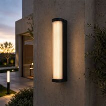 Gevet 50CM Exterior LED Wall Light Black - GEVET EX50-BK