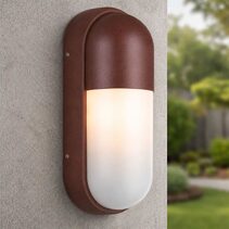 Hull Exterior Wall Light Corten - HULL EX-RSTFR
