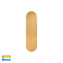 Barline Shadow Aluminium 300mm Wall Light Brass - HV3561T-BR