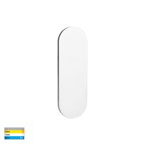 Barline Shadow Aluminium 300mm Wall Light White - HV3561T-WHT
