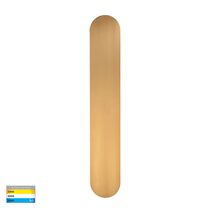 Barline Shadow Aluminium 600mm Wall Light Brass - HV3562T-BR
