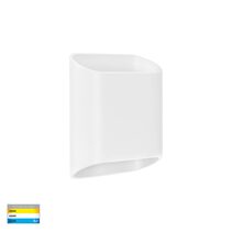 Contec Aluminium Up and Down LED Wall Light White - HV3662T-WHT-240V
