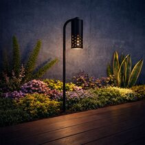 Manus 24V MR16 Exterior LED Post Spike Light Black -  MANUS PT-BK24