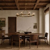 Radam 8 Light Pendant Vintage Brass - RADAM PE8-VB