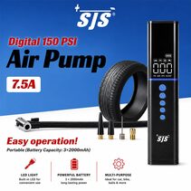 Rechargeable Digital 145 PSI Air Pump - SJSAPR