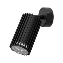 Stria-1 240V Single Adjustable Outdoor LED Wall Light Black / Tri-Colour - 11209