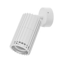 Stria-1 240V Single Adjustable Outdoor LED Wall Light White / Tri-Colour - 11210