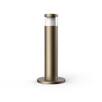 Lumena 8W 24V DC Dimmable LED Surface Mounted Bollard - Bronze / 27K Warm White - AQL-131-A3-E00827DCA