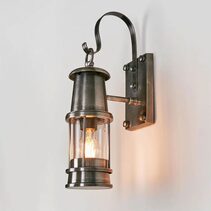 Liberty Outdoor Wall Light Antique Silver - ELPIM51296AS