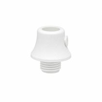 Flared Conical Plastic Cable Grip White