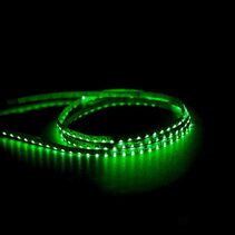 7.7W IP20 12V DC 96 LED Coloured Side Mounted 20 Metre LED Strip / Green - HV9723-IP20-96SM-G-20M