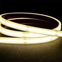 4.8W 24V DC 320 LED COB 1 Metre Dotless LED Strip / Natural White - HV9760-IP67-320-4K