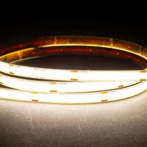 9.6W IP20 24V DC 320 LED COB Dotless 1 Metre LED Strip / Cool White - HV9761-IP20-320-5K