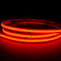9.6W IP20 24V DC 320 LED COB Dotless 30 Metre LED Strip / Red - HV9761-IP20-320-R-30M