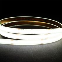 4.8W 24V DC 320 LED COB 10 Metre Dotless LED Strip / Cool White - HV9760-IP54-320-5K-10M