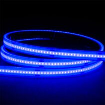 9.6W IP67 24V DC 320 LED COB Dotless 1 Metre LED Strip / Blue - HV9761-IP67-320-B