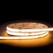 14.4W IP20 24V DC 480 LED CSP Dotless 3000K 30 Metre LED Strip / Warm White - HV9762-IP20-480-3K-30M