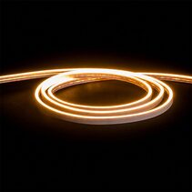 HaviFlex 9.6W IP67 24V DC 140 LED 3000K Side Band Flexible Neon 20 Metre LED Strip / Warm White - HV9791-IP67-140-3K-20M