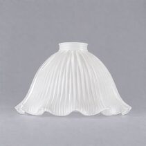 8044 Hallophane 9" Glass Shade 2 1/4" Fitter Frost - LOI3090328
