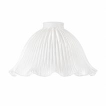 8044 Hallophane 9" Glass Shade 2 1/4" Fitter Frost - LOI3090328