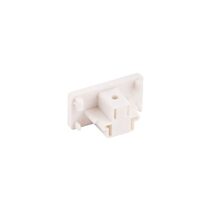 Single Circuit Track End Cap White - STR4800EC/WH