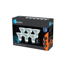 GU10 Halogen Globe 240V 50W 6 Pack - GU10240V50W6PK