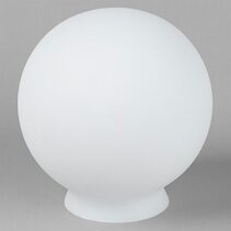 Sphere 6" Glass Shade 3 1/4" Fitter Opal Matte - LOI3090314