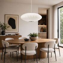 Replica George Nelson Saucer Shape Bubble Pendant Light 660mm