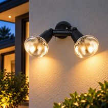 Dusk to Dawn Double PAR38 Floodlight - KPDS300-BL
