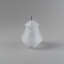 Cambridge Large Shade With Chrome Finial - LOI3090391A