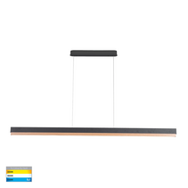 Egurra 28W CCT 240V LED 1800mm Pendant Oak Timber - HV6017T-OAK