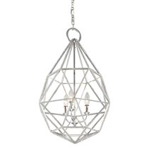 Marquise 3 Light Chandelier Silver - P1312SLV