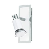 Eridan Single 5W LED Adjustable Spotlight Shiny White-Chrome / Neutral White - 201241