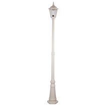 Chester Single Head Tall Post Light Beige - 15014