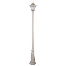 Turin Single Head Tall Post Light Beige - 15458