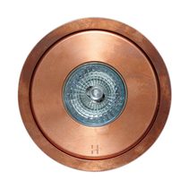 Flush Floor Lite Round 12V / 24V Copper - FFLSP/COP