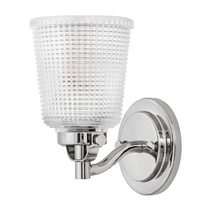 Bennett 3.5W LED Bathroom Wall Light Polished Chrome / Warm White - HK/BENNETT1 BATH