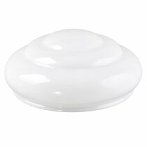 Art Nouveau 14" Glass Shade Opal Gloss - LOI3090319