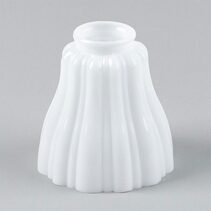 Railway Small Glass Shade 2 1/4" Fitter Opal Gloss - LOI3090330