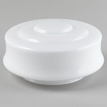 Elwood 12" Glass Shade 8 1/4" Fitter Opal Gloss - LOI3090331