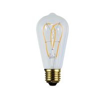 Filament ST64 Loop LED 5W E27 Dimmable / Warm White - A-LED-26305222