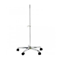 Moveable & Adjustable Bloor Base Chrome - LSM-11-CH