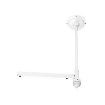 Ceiling Mount With Full 360° Rotation - LSM-16-WH