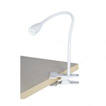 Sassy 3W LED Clamp Lamp White / Warm White - 17993/05