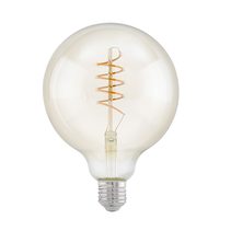 Vintage 4W E27 LED G125 Spiral Filament Bulb - 11683