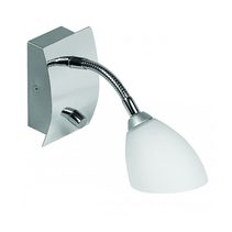 Single Flexible G9 Dimmable Switched Spotlight Chrome - SA-P1-CH